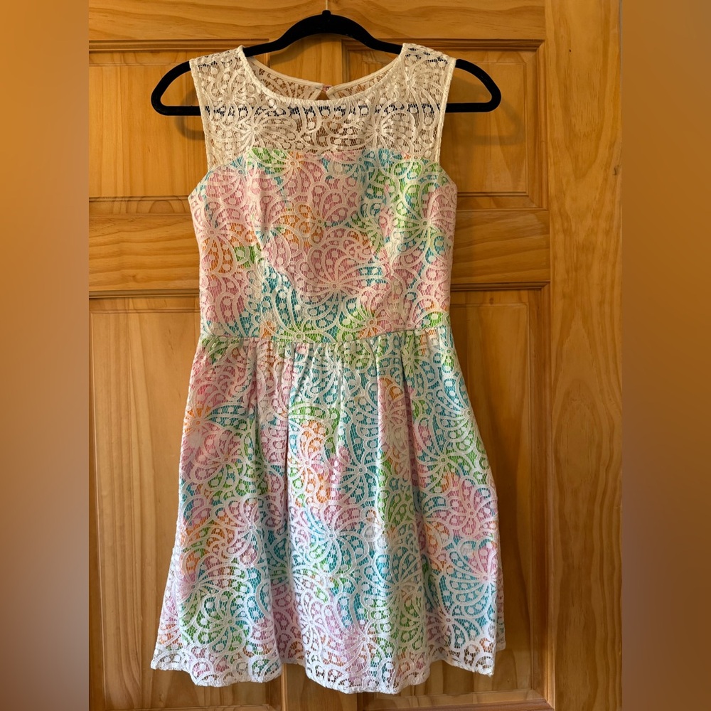 Lilly Pulitzer Multicolor Lace Dress